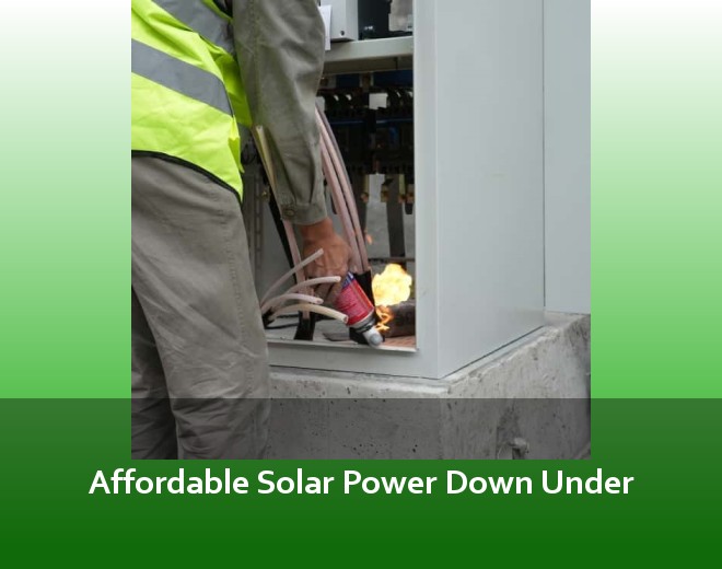 Affordable Solar Power Down Under